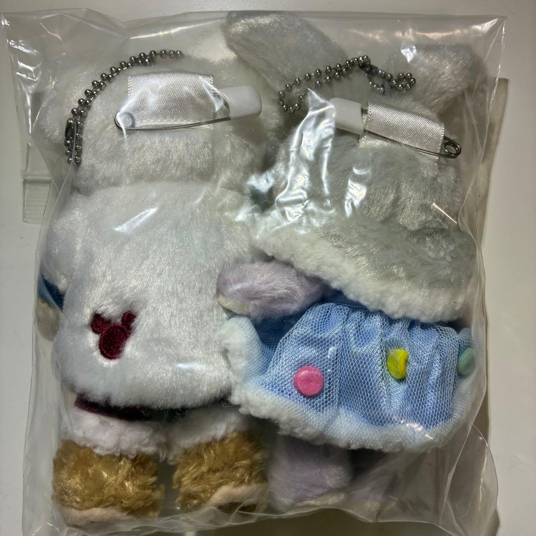 ダッフィー ステラルー ぬいぐるみバッジ ウインターホリデー