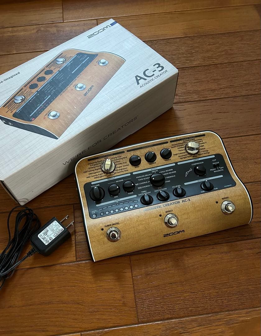 【新品同様送料無料】Zoom AC-3 アコースティックエフェクター