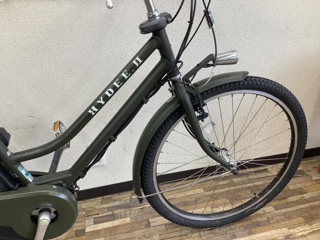 整備済☆送料込！ブリヂストン ハイディーツー 26インチ 電動アシスト中古車