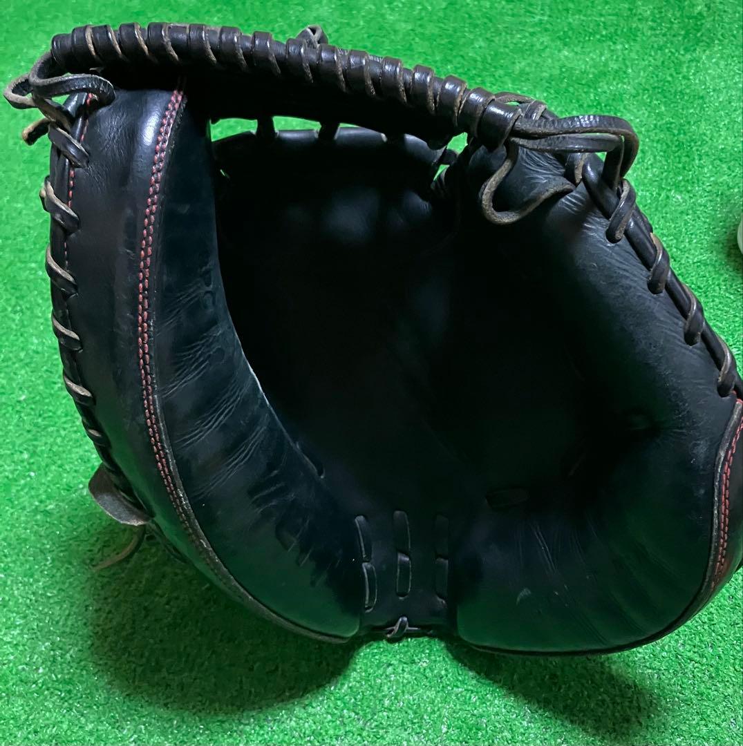 一般 硬式野球 キャッチャーミット ゼット ブラック 大人 プロステイタス