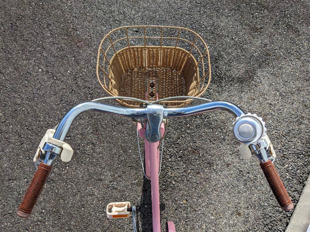 U097 子供自転車　18インチ ピンク