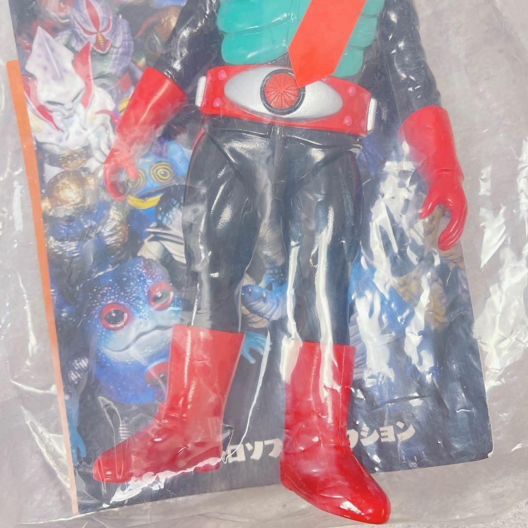 新品　未開封　東映レトロソフビ　仮面ライダー　新2号　メディコムトイ　フィギュア