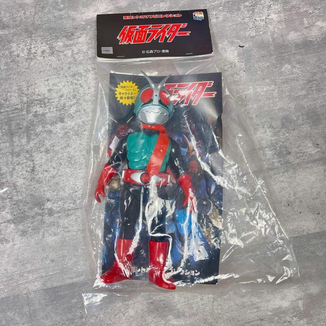 新品　未開封　東映レトロソフビ　仮面ライダー　新2号　メディコムトイ　フィギュア