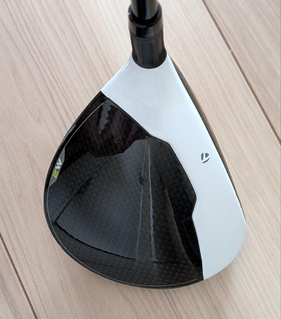 TaylorMade 3番ウッド M2 Sシャフト ロフト15度 ヘッドカバー付