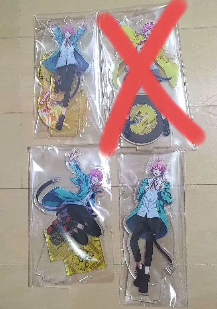 ヒプノシスマイク 飴村乱数 アクスタ お顔ヘアゴム