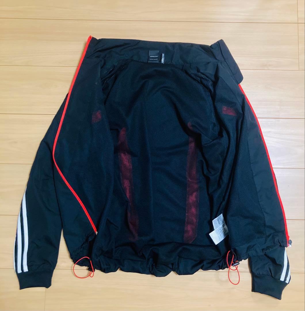 adidas Predator ナイロンジャケット ブラック/レッド