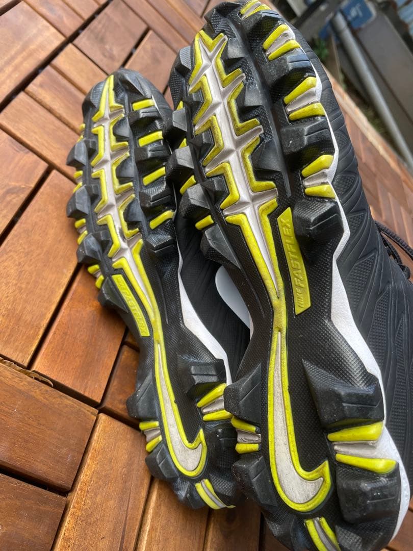 処分セール　NIKE alpha 軽量スパイク　野球　27センチ　ソフトボール