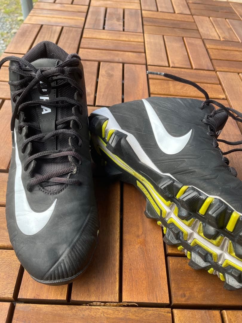 処分セール　NIKE alpha 軽量スパイク　野球　27センチ　ソフトボール