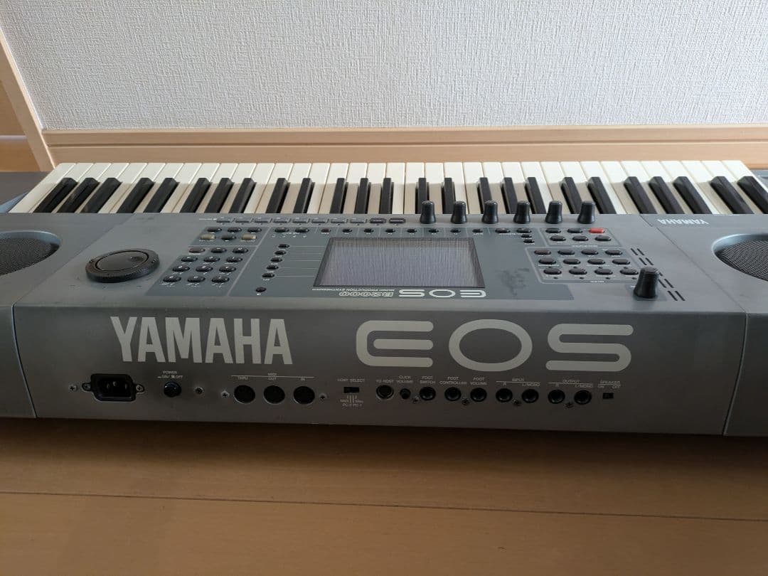 ヤマハ シンセサイザー EOS B2000 テストモード基本動作確認品