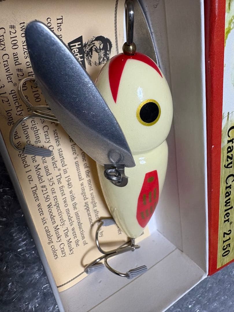 ヘドン　マスキークレイジークローラー　新品 希少　NIB HEDDON ルアー