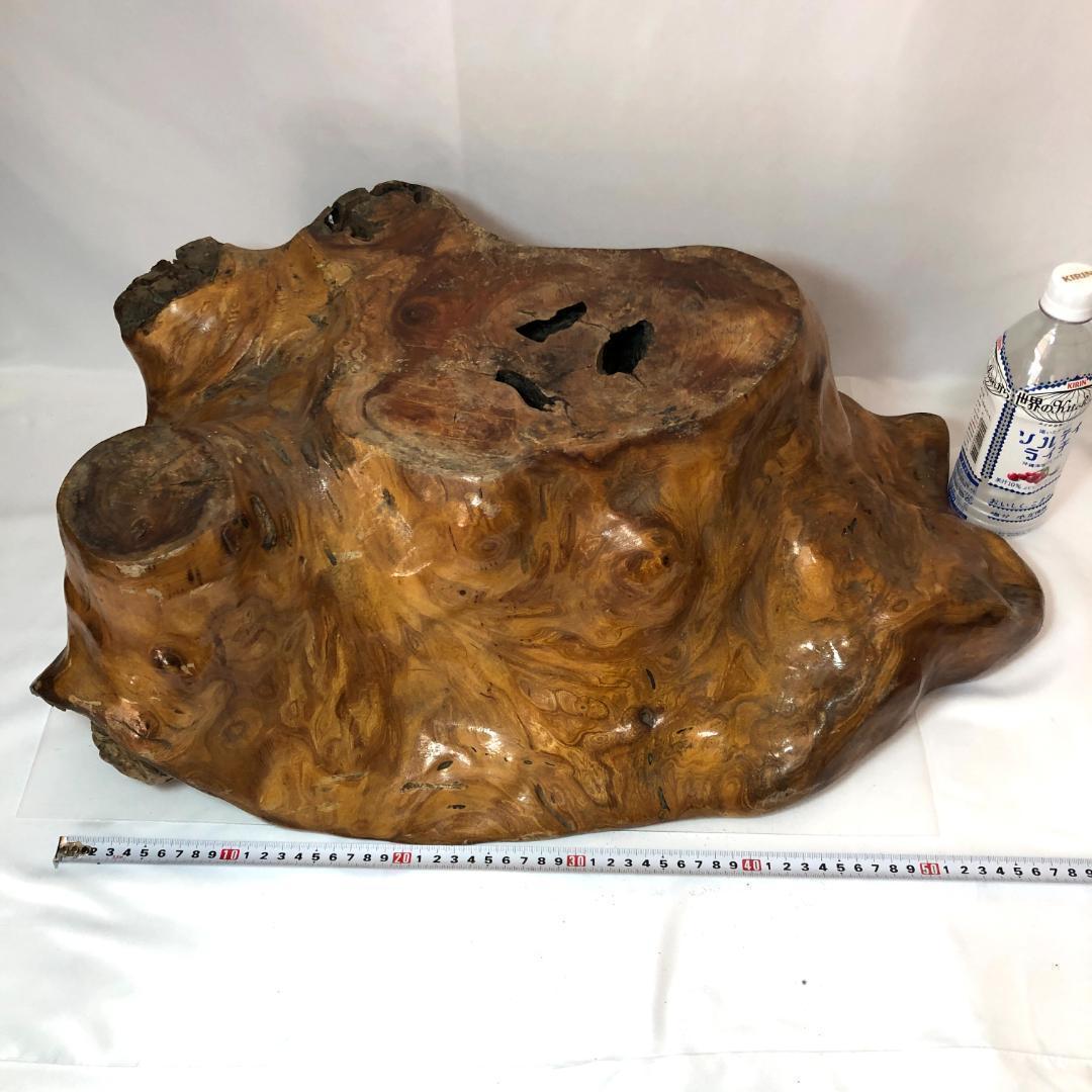 盆栽台、華台　花台　盆栽卓　飾り台　天然木 　60㎝、15.8kg