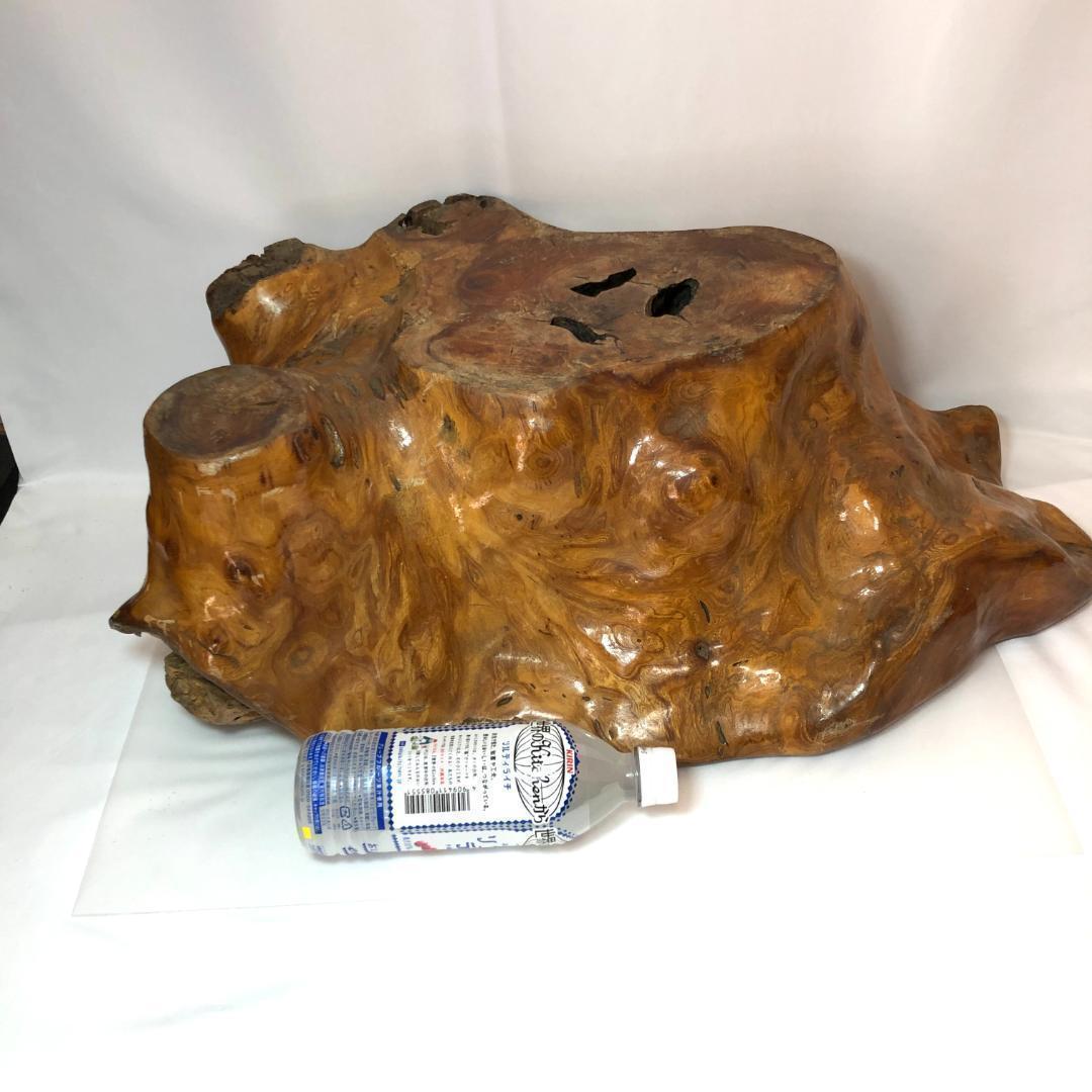 盆栽台、華台　花台　盆栽卓　飾り台　天然木 　60㎝、15.8kg