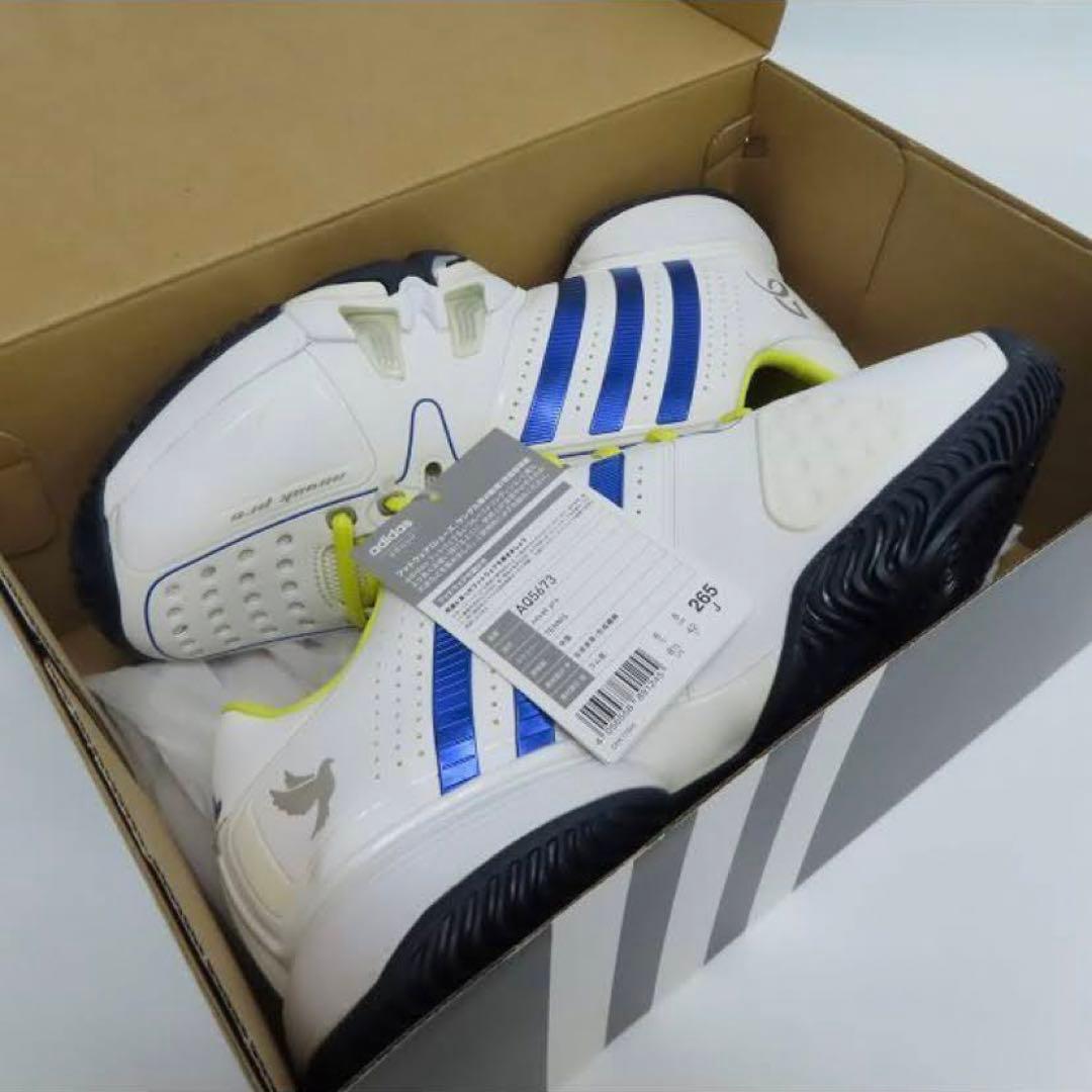 【未使用】アディダス adidas novak pro テニスシューズ