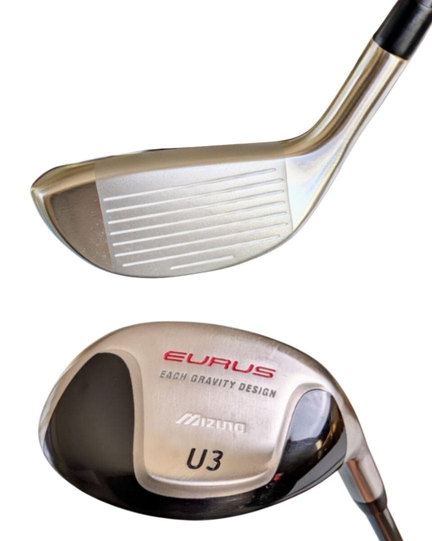 ミズノ・MIZUNO EURUS（ユーラス）ユーティリティ （U3・U4）2本組