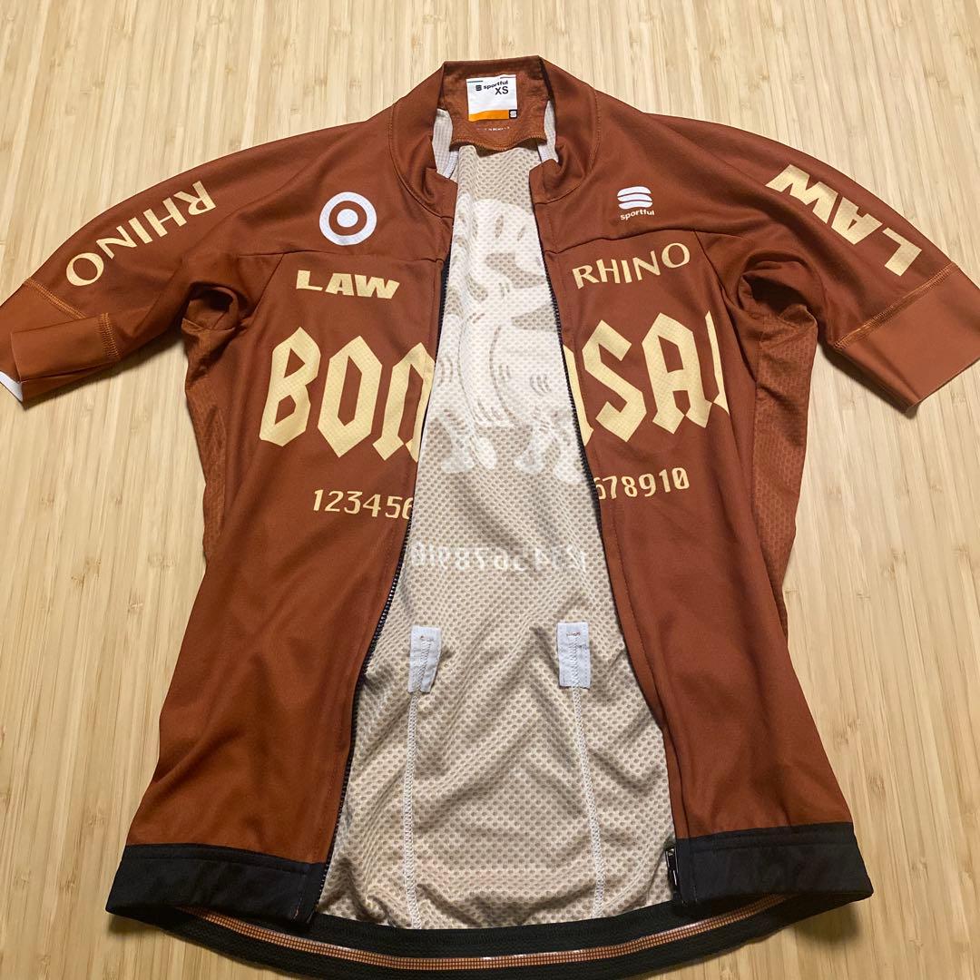 sportful ボンサイ サイクルジャージ メンズXS ブラウン