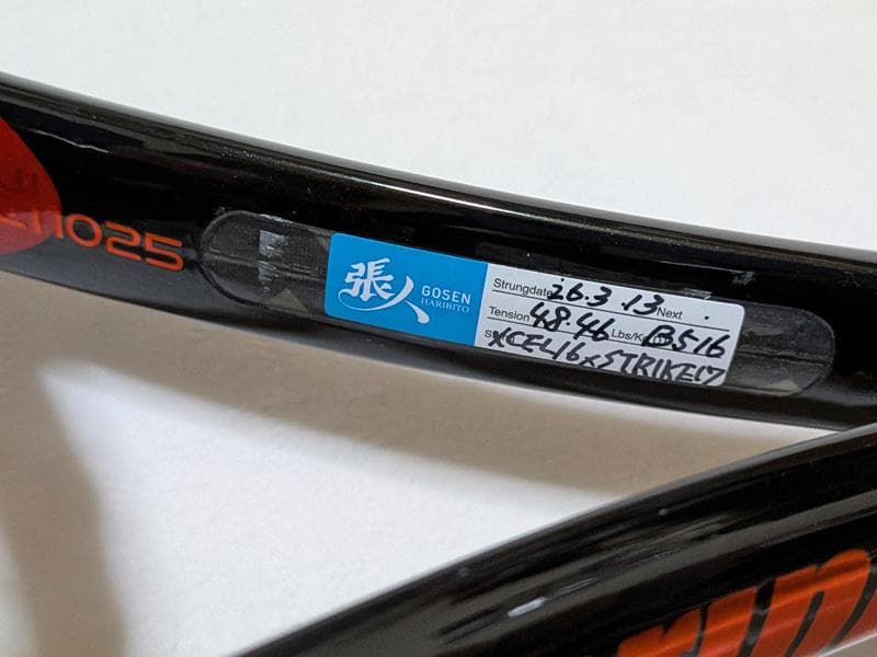 Prince BEAST DB 100 300g G2｜ガット張替・ケース付