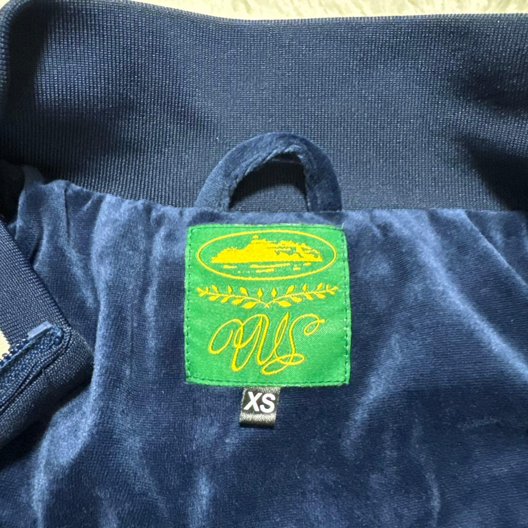 Corteiz VVS Uptown Velour セットアップ Sネイビー