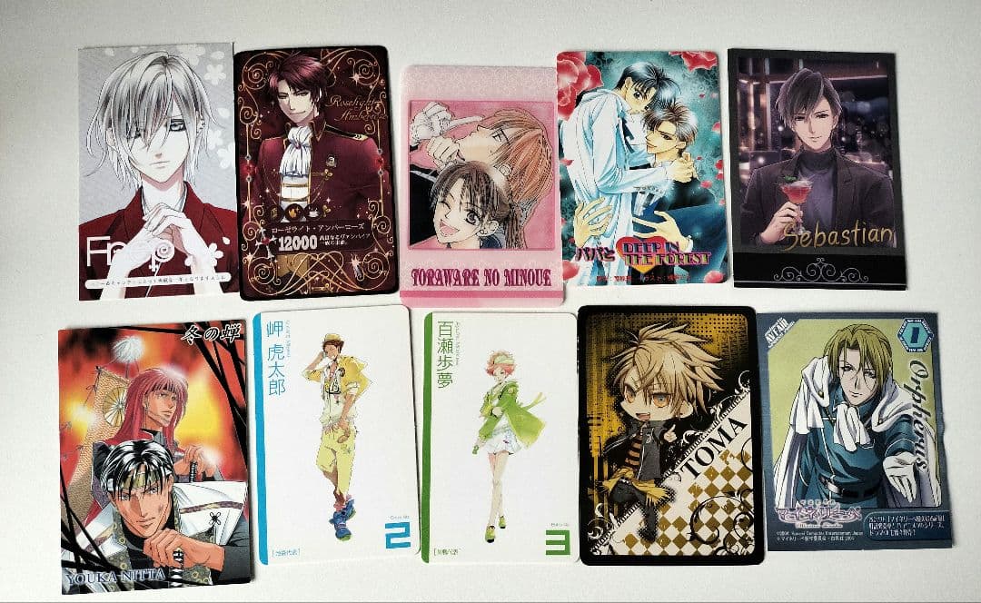【バラ売り可】乙女　ゲーム・アニメ　カード　トレカ　まとめ