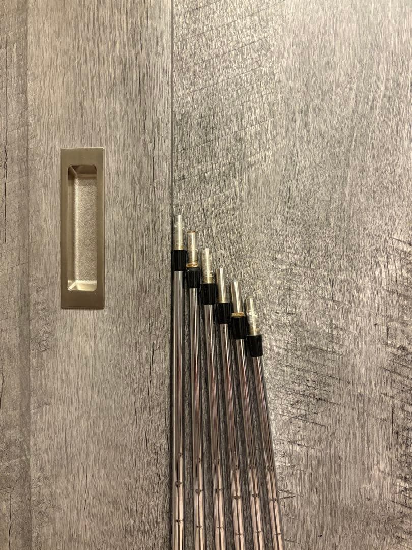 KBS TOUR 120 S 6本セット　mccグリップ付き
