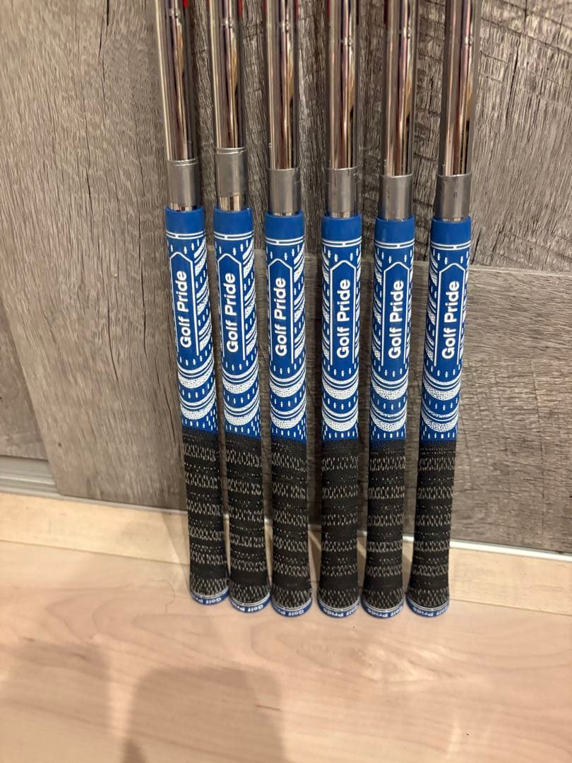 KBS TOUR 120 S 6本セット　mccグリップ付き