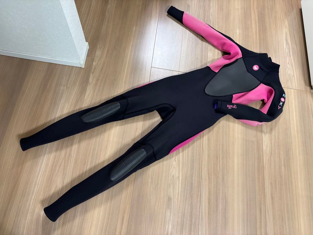 ★美品★お洒落　ロキシー　フルスーツ　ウエットスーツ　サーフィン　可愛い