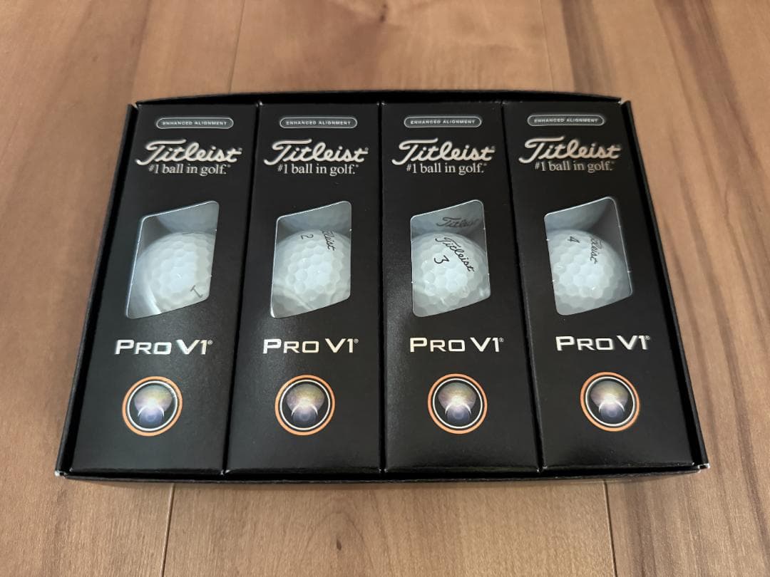 数量限定品／タイトリスト／PRO V1／AIM Enhanced／ローナンバー