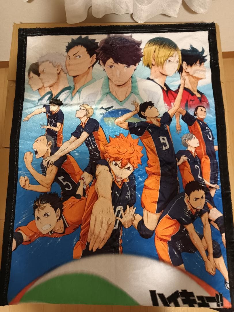 もふもふブランケット ハイキュー!! ひざ掛け 100×75cm