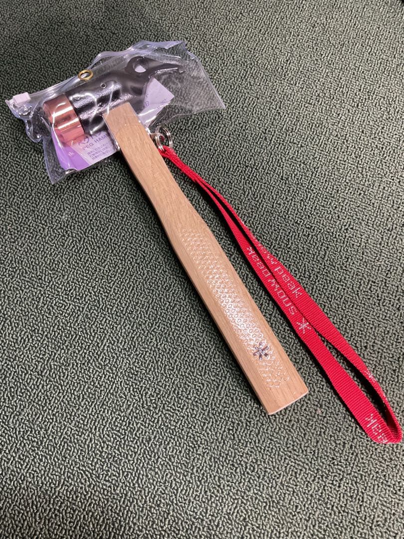新品 ペグハンマーPRO.C ＆ 中古 ケース スノーピーク  peak