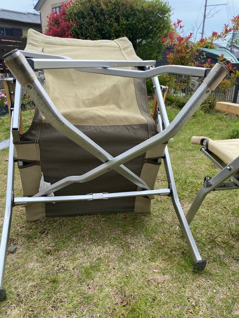  peakローチェア30 カーキ　折りたたみ　2脚セット　スノーピーク