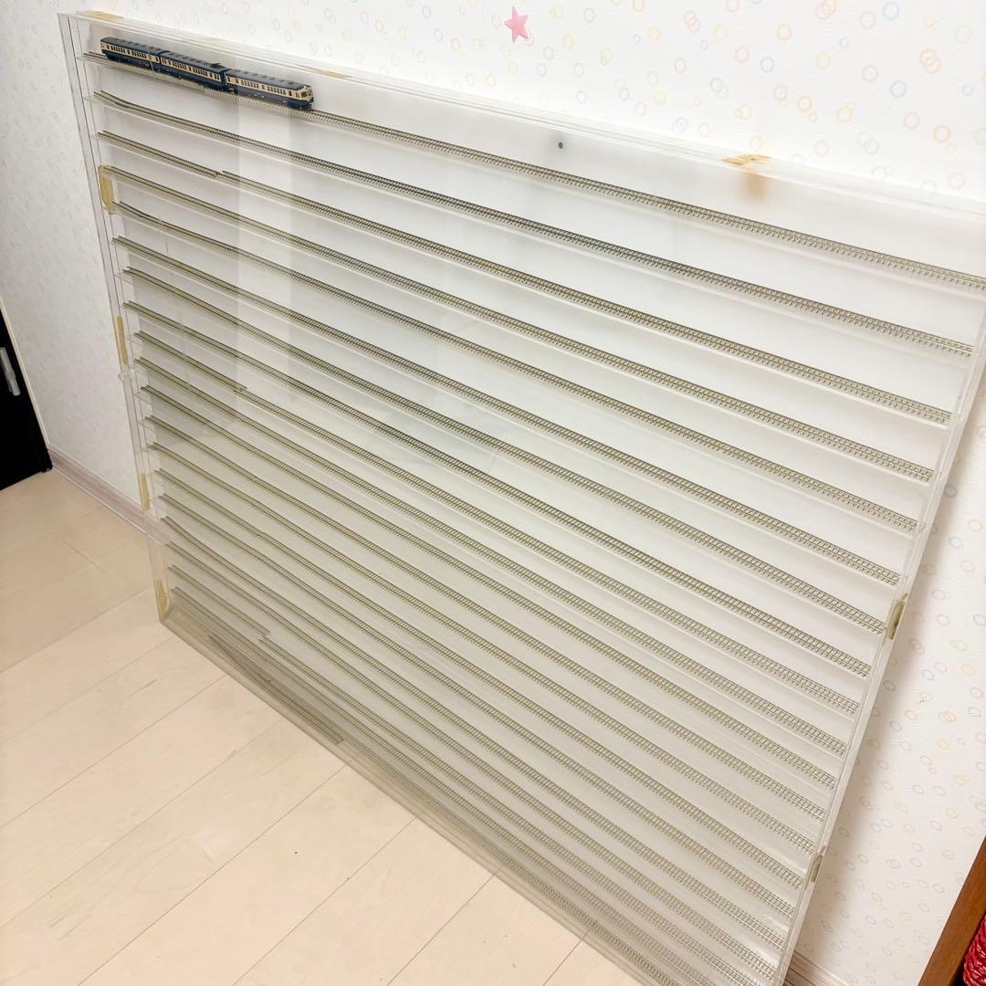 ディスプレイケース　鉄道模型　Nゲージ用　20段