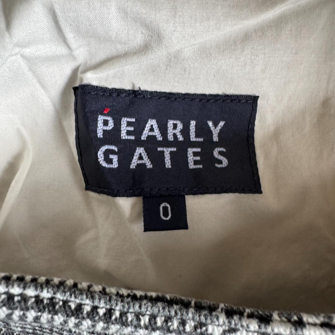 【中古】PEARLY GATES パーリーゲイツ グレンチェック スカート 0