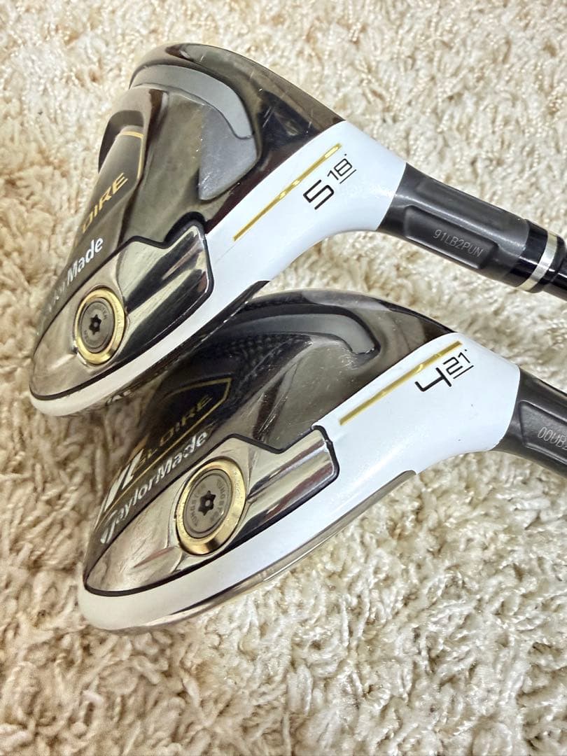 Mグローレ　5W 4U セット　フェアウェイウッド、ユーティリティ