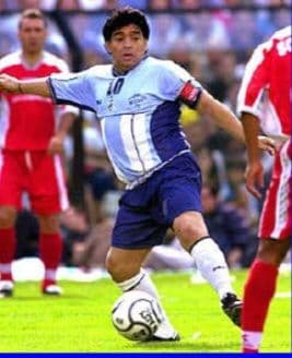 2001 アルゼンチン代表 マラドーナ引退記念モデル #10 新品未使用タグ付