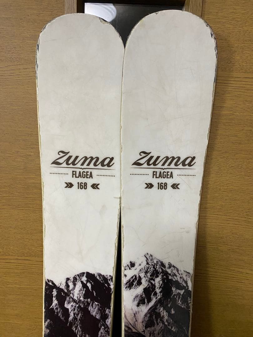 Zuma Flagea 168cm スキー 板+ビンディングセット