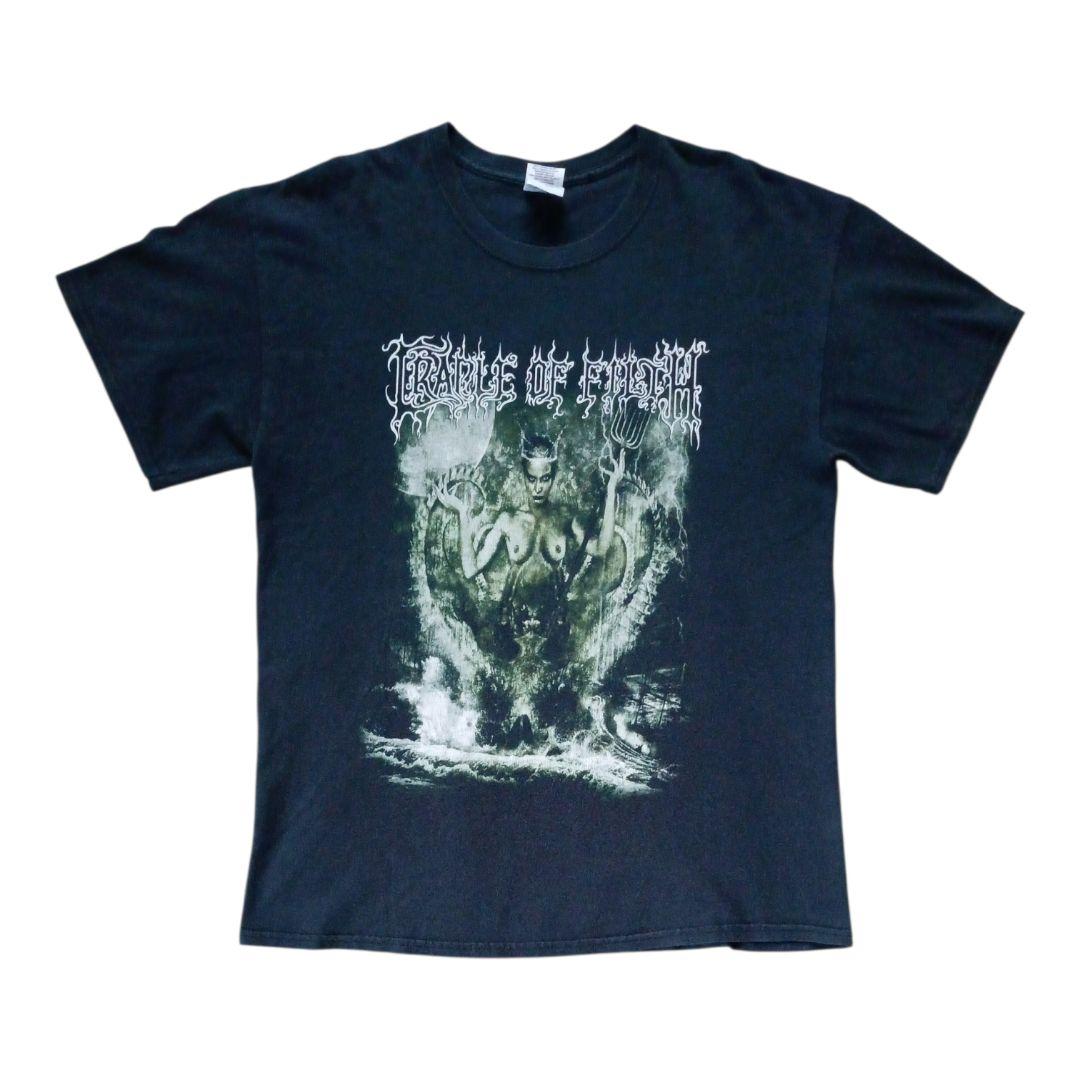 2010年代 クレイドルオブフィルス バンド Tシャツ 黒 Lサイズ