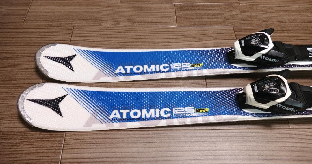 ★ATOMIC アトミック ★ショートスキー ★125㎝ ★スキー板＆ビンセット