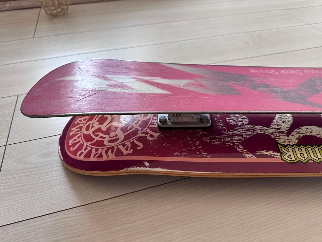 LAMAR スノーボード 赤黒