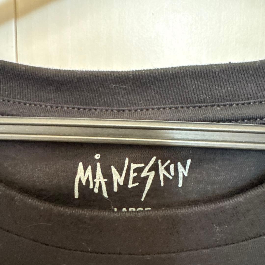 Måneskin マネスキンTシャツ Lサイズ ブラック
