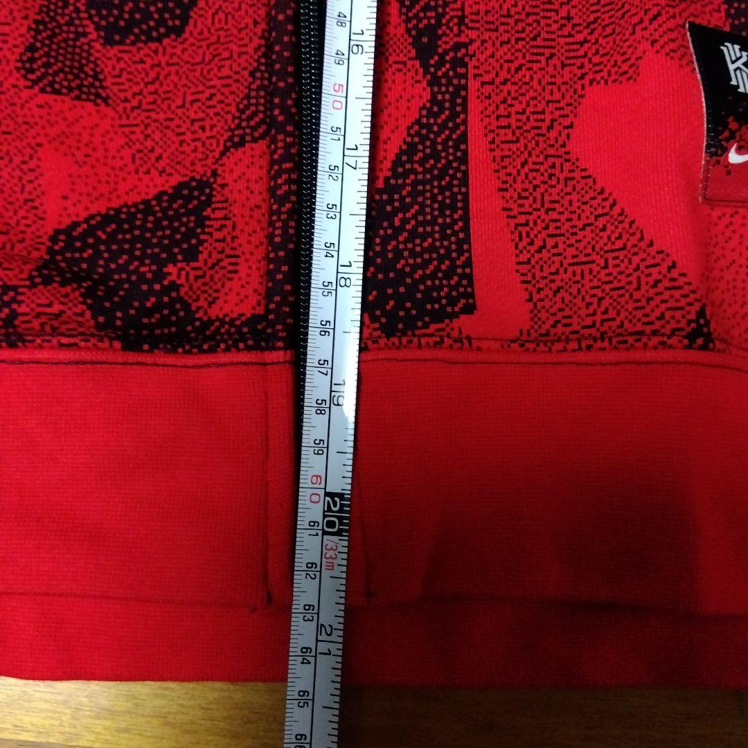 NIKEカイリーバスケットボールパーカー赤XL
