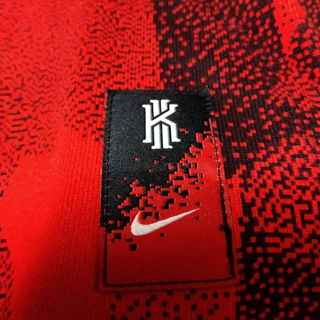 NIKEカイリーバスケットボールパーカー赤XL