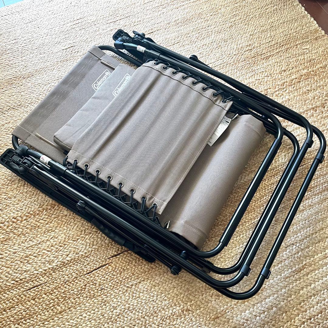 【美品・送料込】Coleman インフィニティチェア 2脚セット