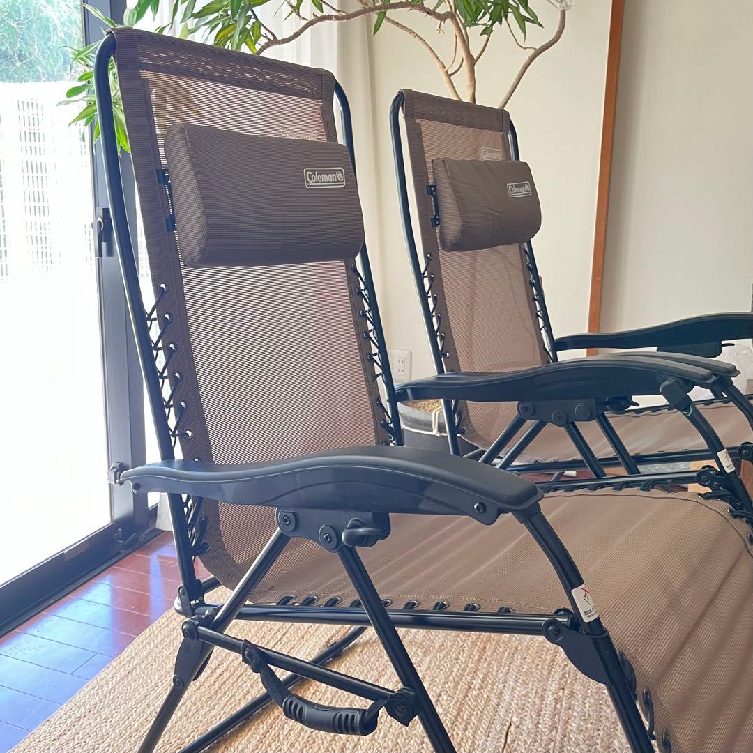 【美品・送料込】Coleman インフィニティチェア 2脚セット