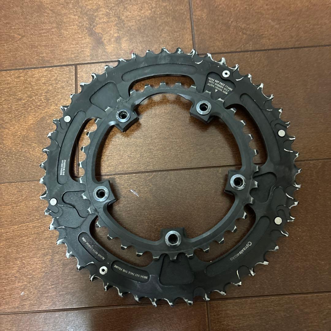 FSA BB30カーボンクランク & praxis works チェーンリング