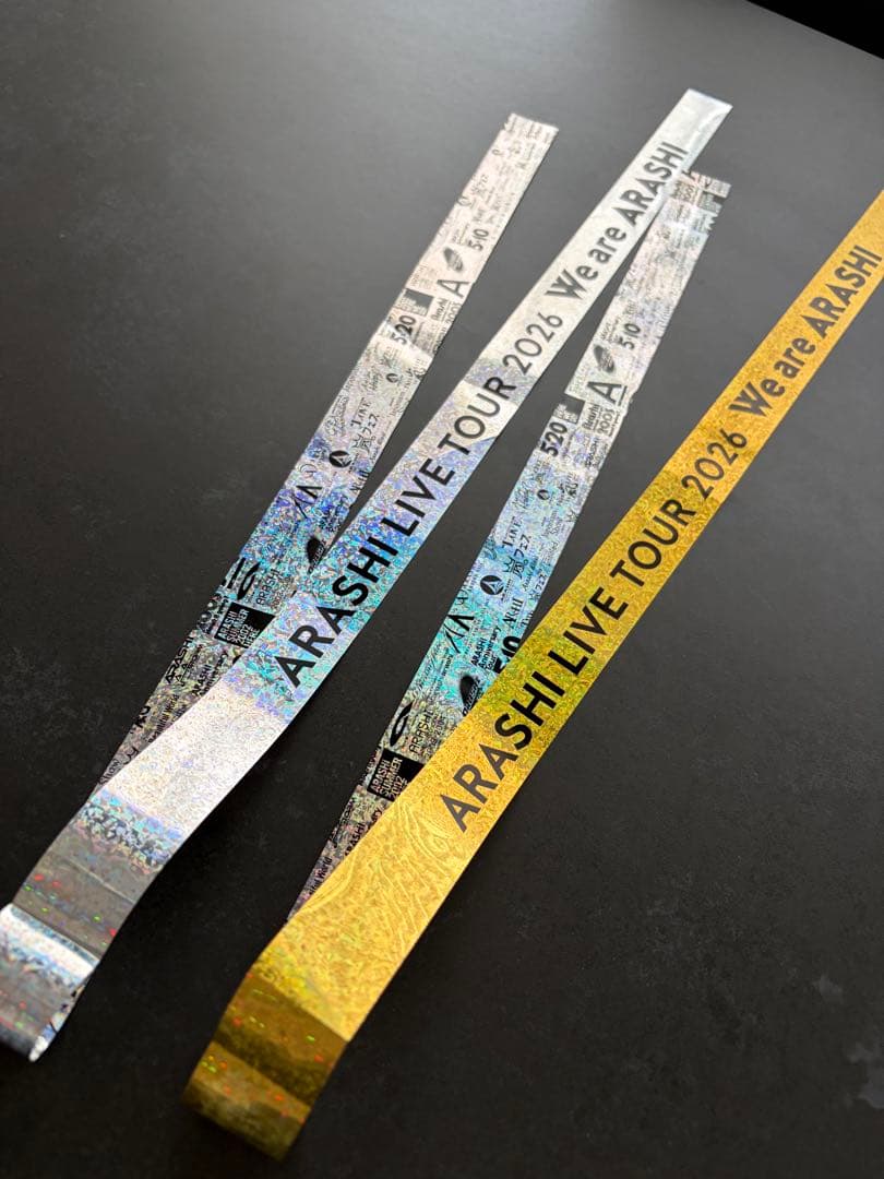 【即日発送ケース入】ARASHI LIVE TOUR 2026 金銀テープセット