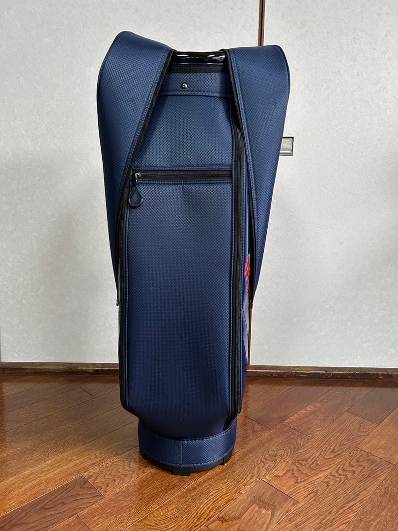再お値下げ【新品.未使用】25年型モデルadvisar キャディバッグ. 紺