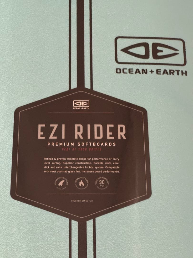 31％OFF！1本限り！O&E ソフトボード『EZI－RIDER7’6”』