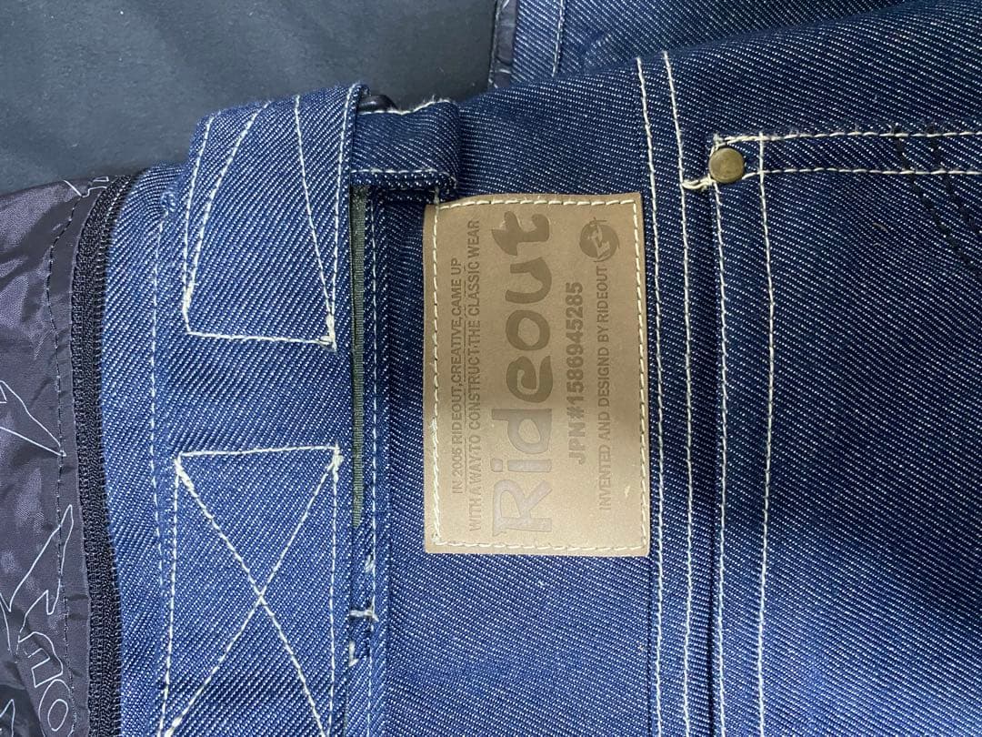 Phenix × RIDEOUT スノーボードウェア デニム風 Lサイズ