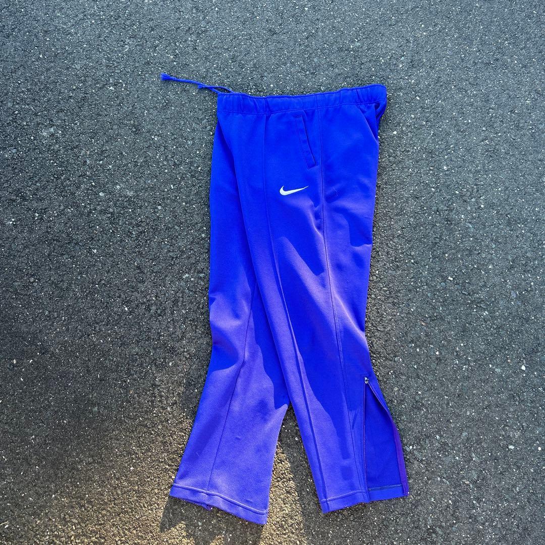 90s NIKE トラックジャケット トラックパンツ 希少カラー 刺繍ロゴ