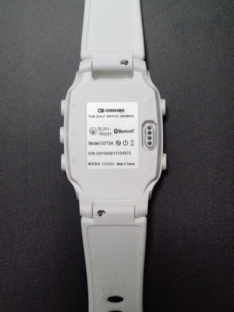 【美品】GOLF WATCH NORM II GPSナビ付き
