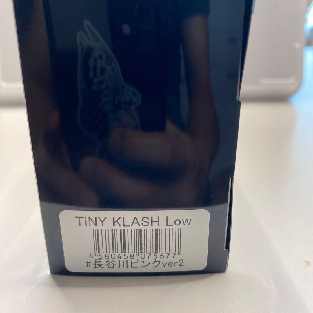 【新品未使用】TiNY KLASH Low 長谷川ピンクver2 サイン入り